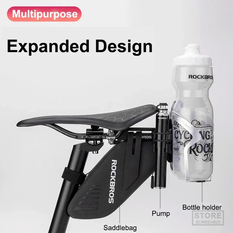 ROCKBROS Double Cup Bicycle Water Bottle Cage for Cycling Enthusiasts