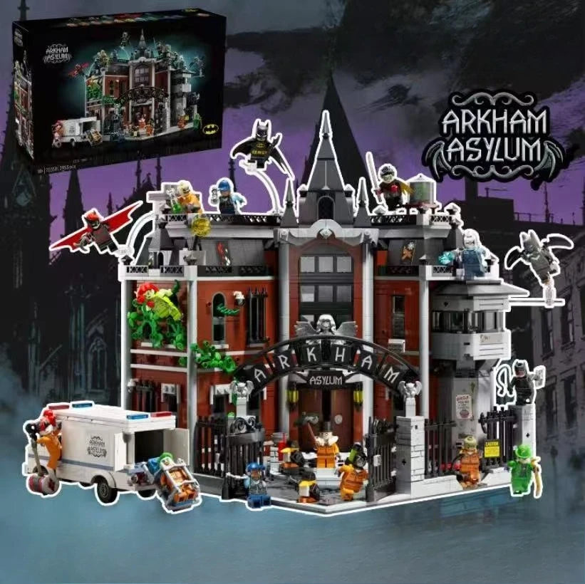 76300 Arkham Asylum Building Model - Perfect Gift & Collectible