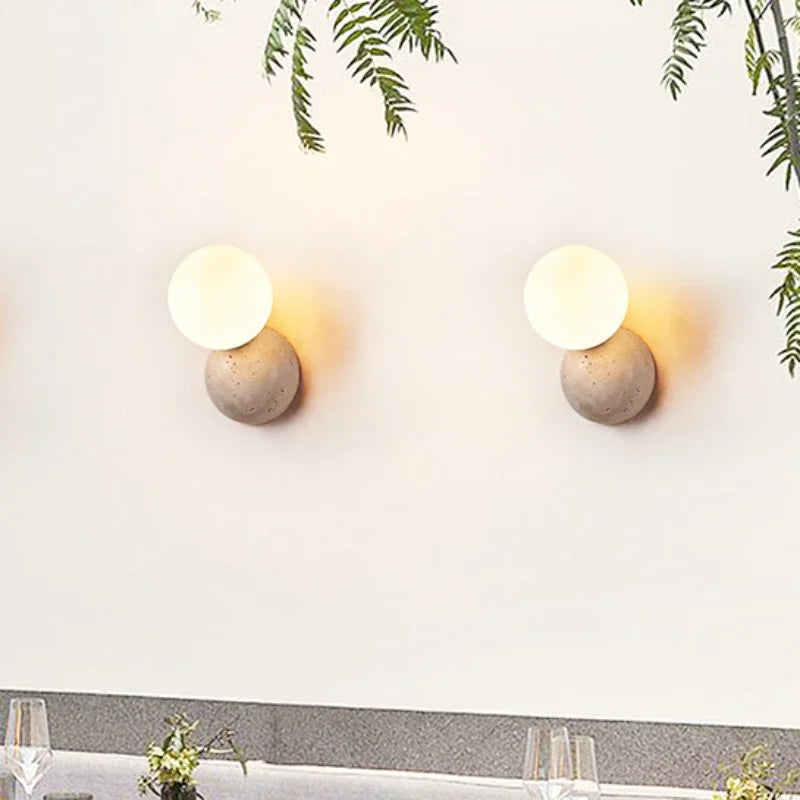 Modern LED Stone Wall Lamp - Stylish Lighting for Any Room
