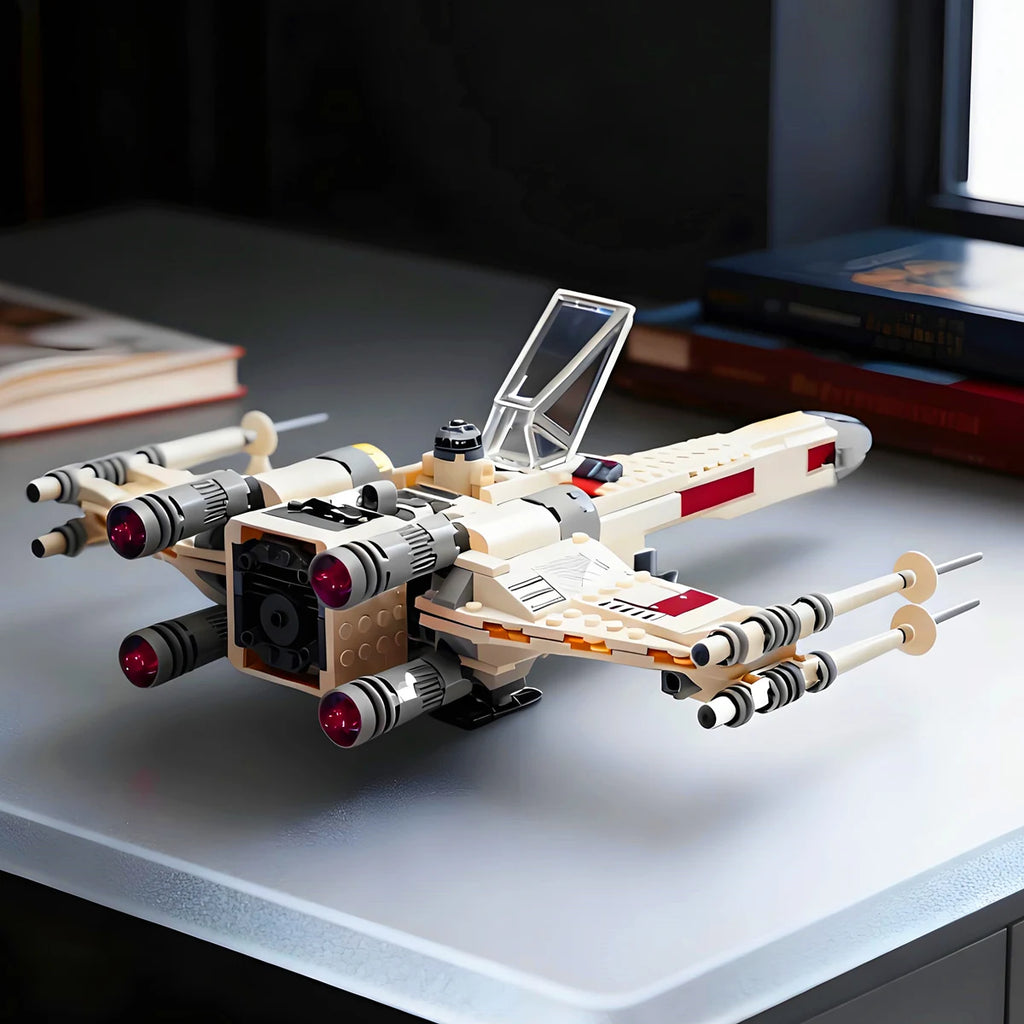 Galaxy Space Fighter Building Block Set - Creative Fun for Kids