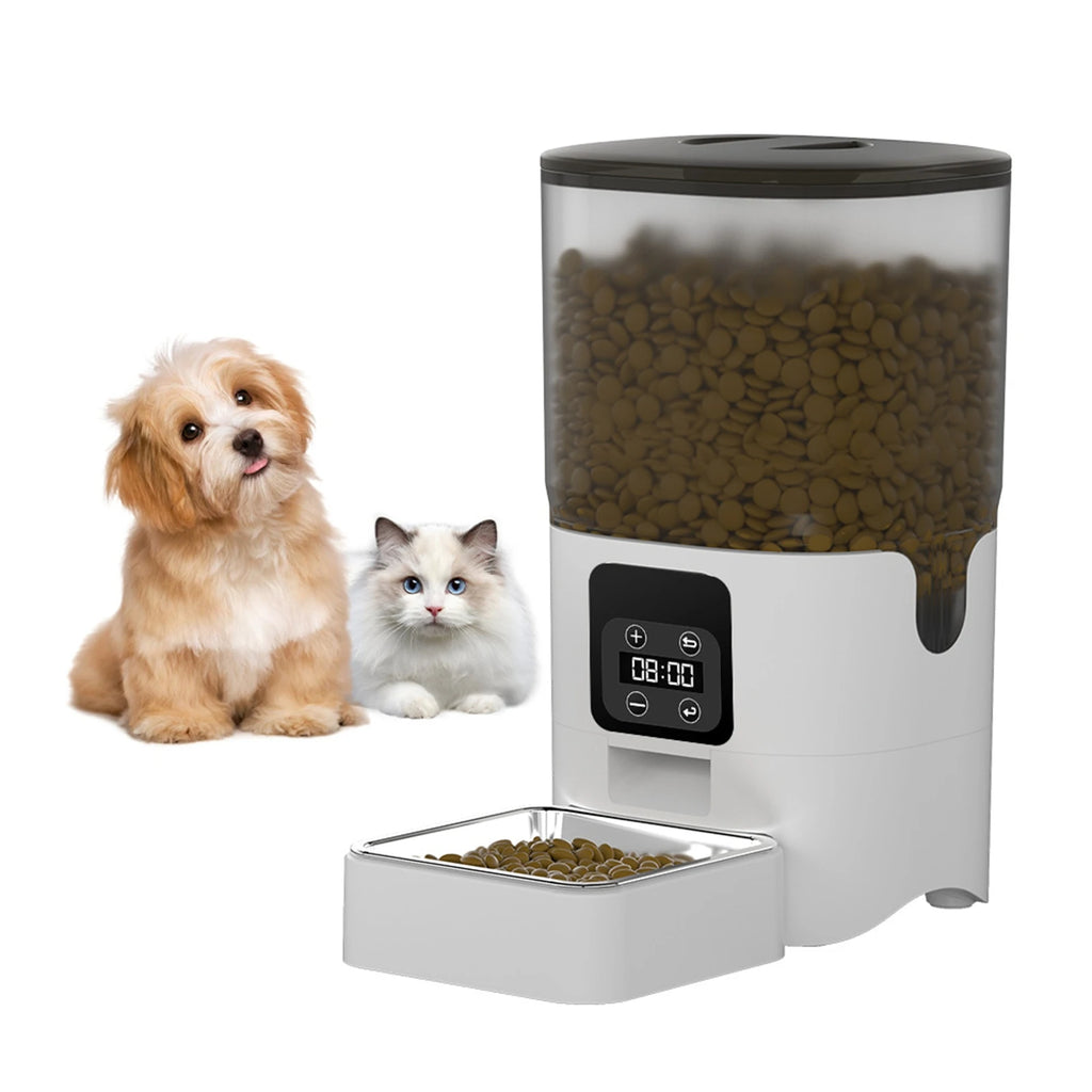 Smart 6L Automatic Cat Feeder with 1080P Camera & APP Control
