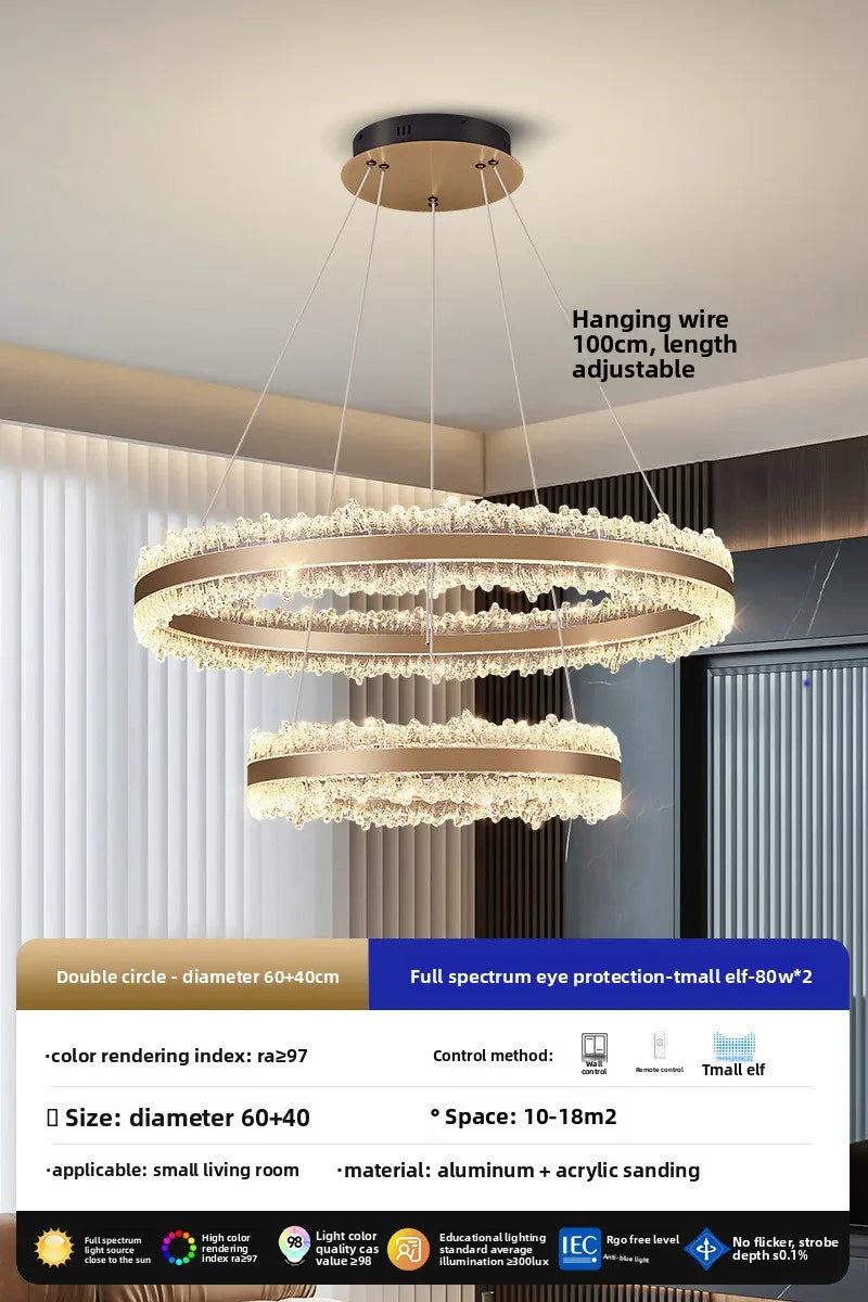 Modern Luxury Pendant Chandelier for Living Room & Dining Area
