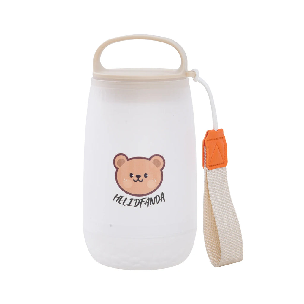 400ML Portable Heat-Resistant Water Bottle - Leak-Proof Design