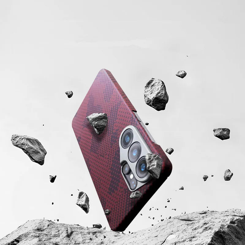 Slim Carbon Fiber Case for Samsung Galaxy S26 Ultra - Honeycomb Finish