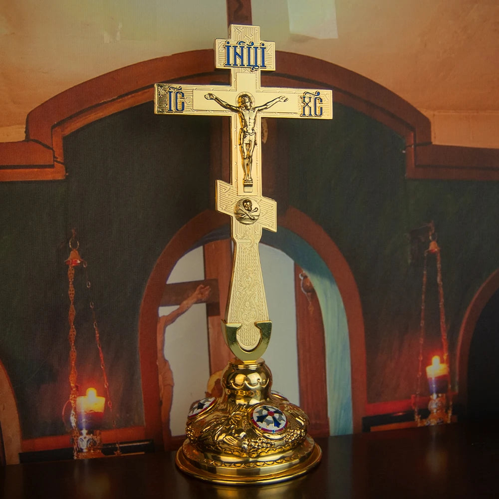 HTISOK Orthodox Cross - Stylish Spiritual Home Accent
