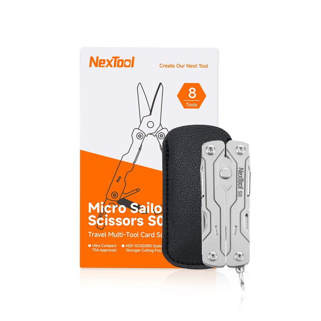 NexTool Mini 8-in-1 Micro Multitool - Ultimate Pocket Companion