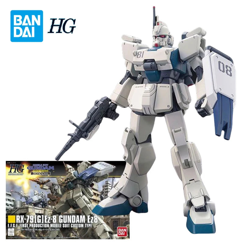 Bandai HGUC RX-79 EZ8 Gundam 1/144 Model Kit - Action Figure
