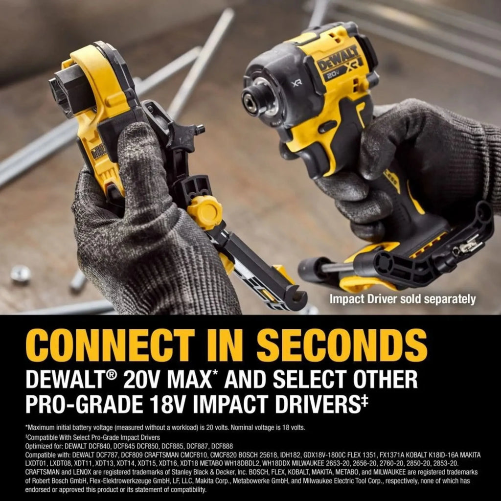 DEWALT IMPACT CONNECT Threaded Rod Nut Runner - Speed & Efficiency