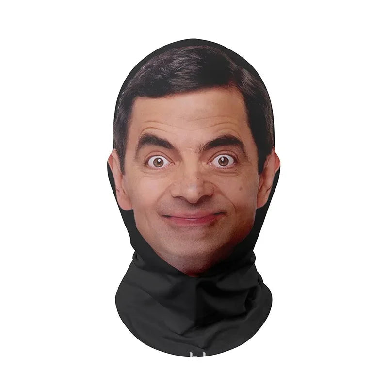 Realistic 3D Full Face Masks for Halloween Cosplay & Parties