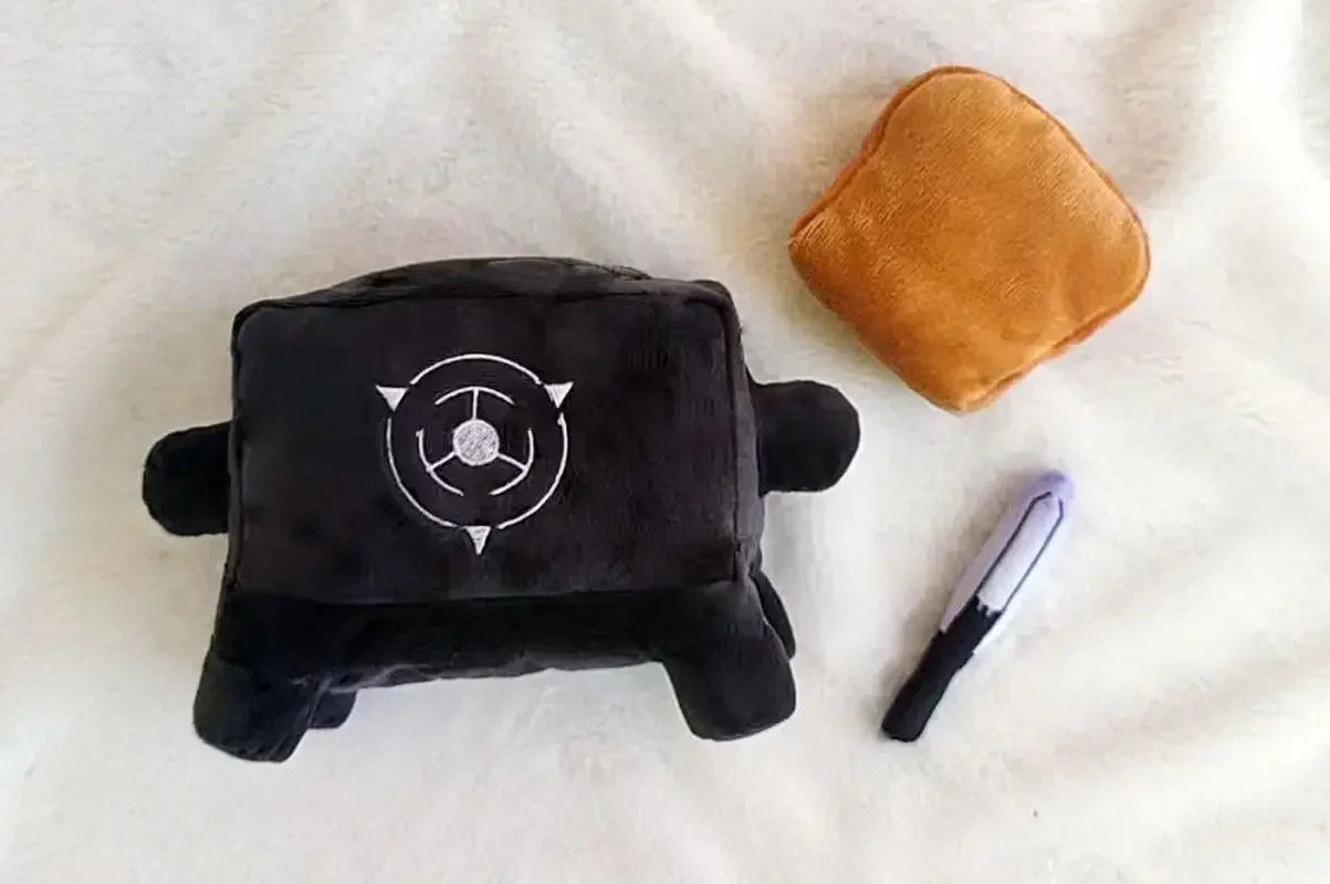 Valorant KO Bread Robot Plush Toy - Fun Interactive Collectible