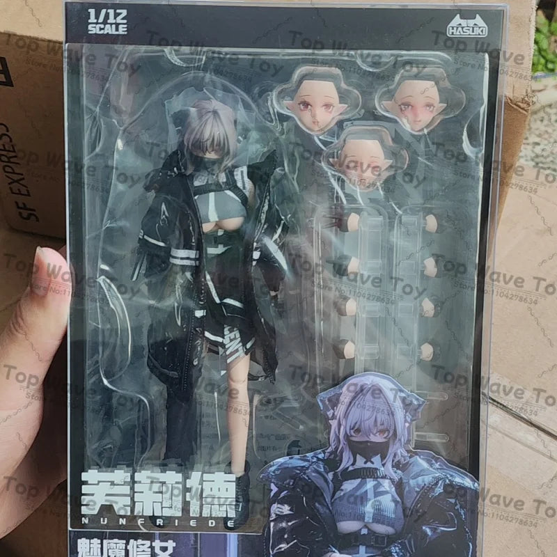 HASUKI PA009 Female Soldier Action Figure - 1/12 Scale, Poseable