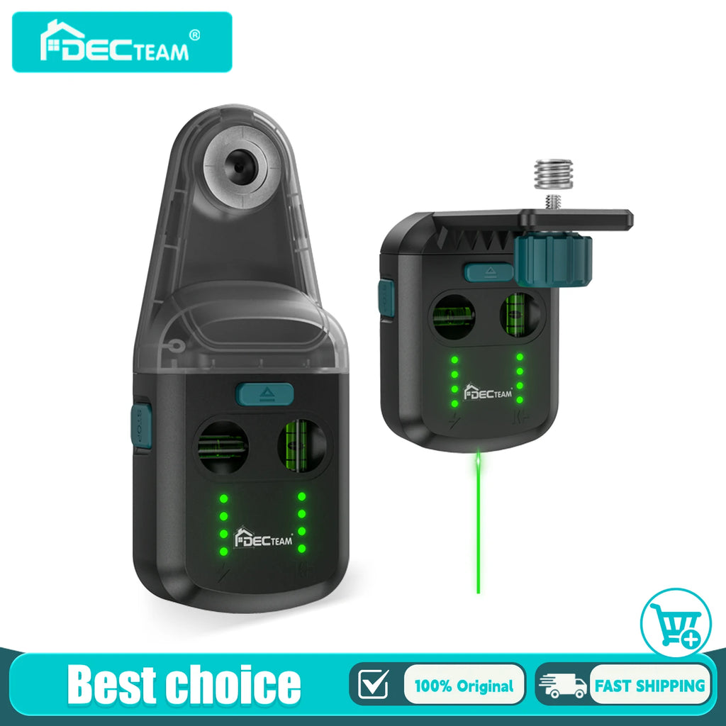 Decteam 4-in-1 Laser Level Dust Collector & Bracket for Home Projects
