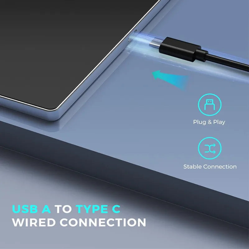 JOMAA USB-C Multi-Touch Pad: Sleek Wired Trackpad Mouse