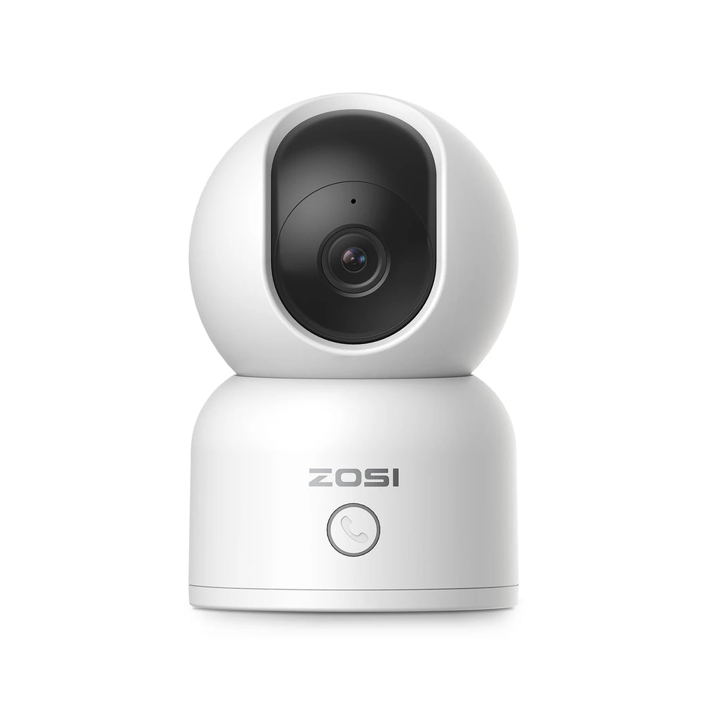 ZOSI 360° Smart Home Security Camera with Auto Tracking & Night Vision