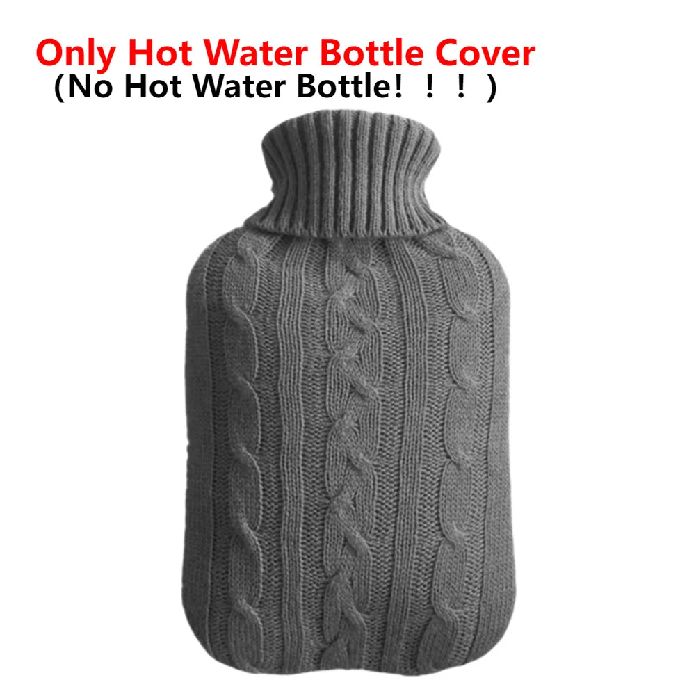 2L Soft Cover Hot Water Bottle - Cozy & Stylish Winter Companion
