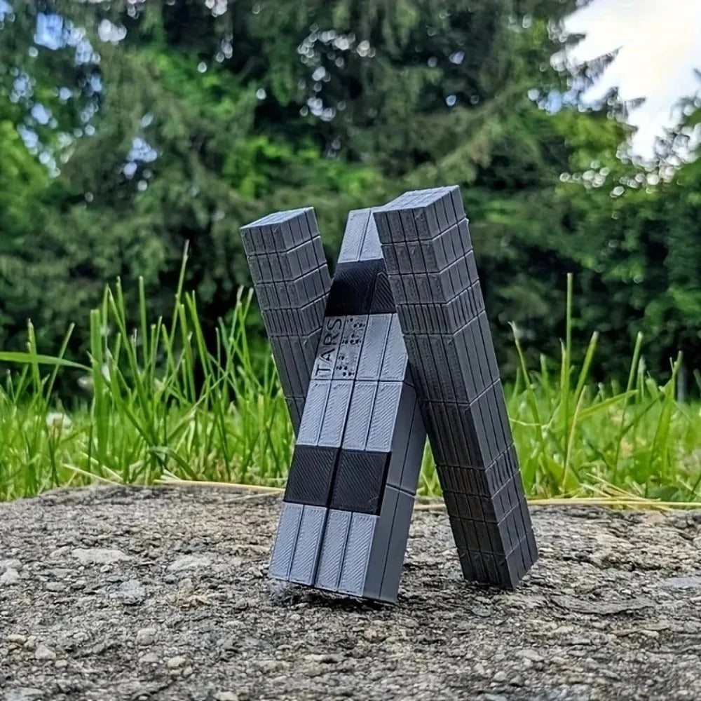 Interstellar Tars Robot 3D Printed Model - Sci-Fi Desk Decor Gift