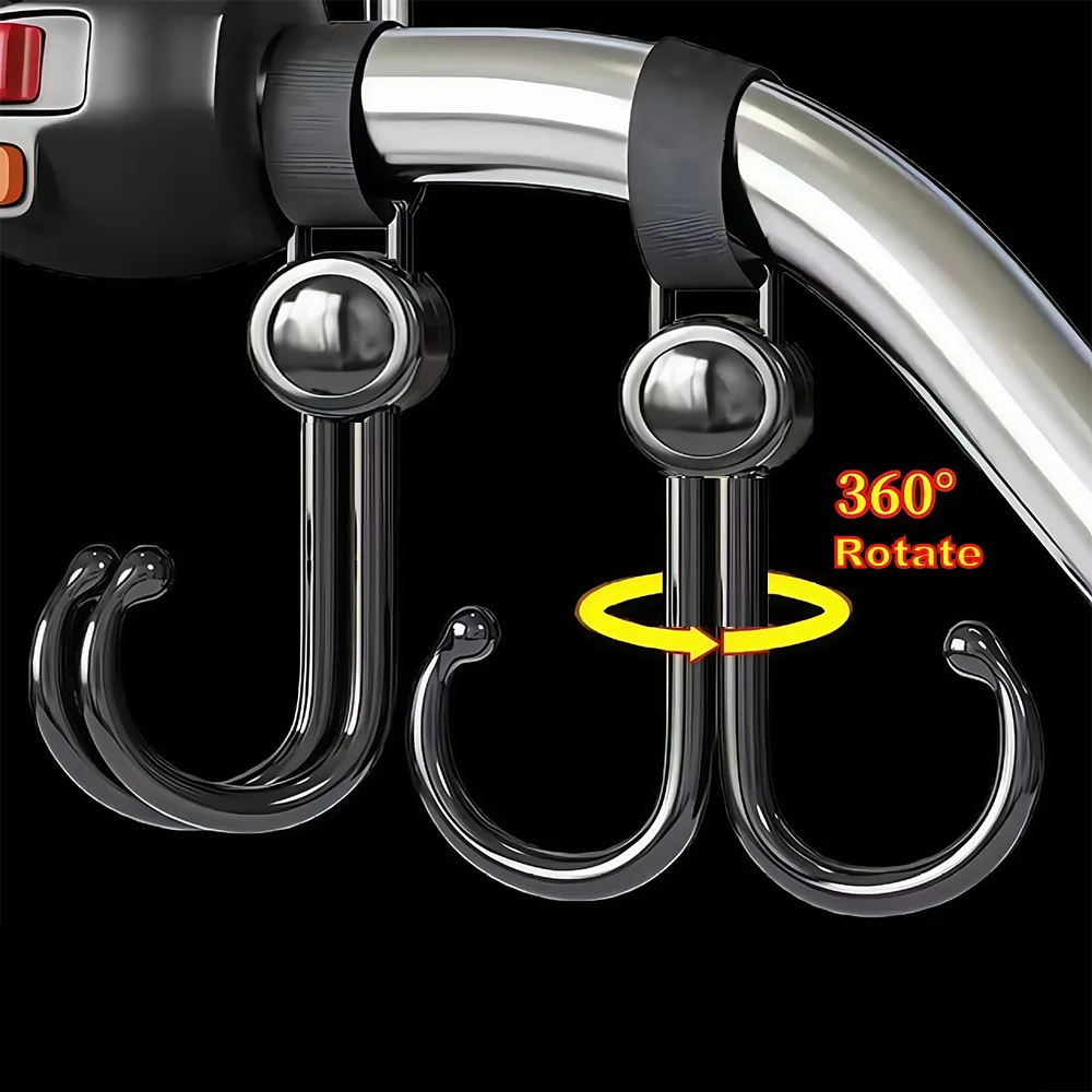 Heavy Duty Universal Stroller Hooks - Organize Your Baby Gear