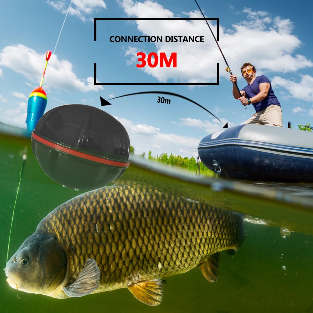 Smart Wireless Fishfinder with GPS for Lake and Sea Fishing