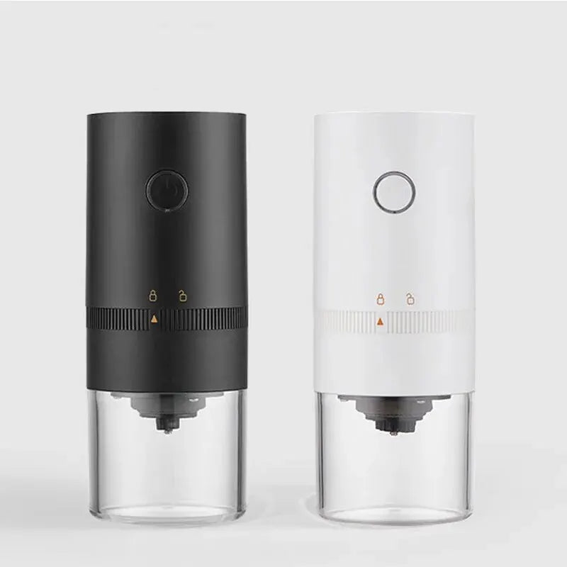 Portable USB Electric Coffee Grinder with Ceramic Core - Travel-Friendly