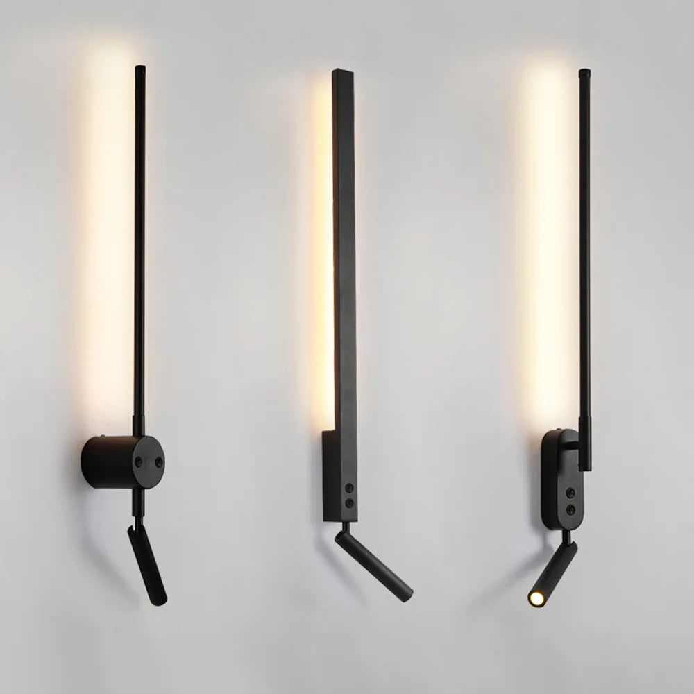 Modern Rotating Spotlight LED Wall Lamp for Living Room & Bedroom