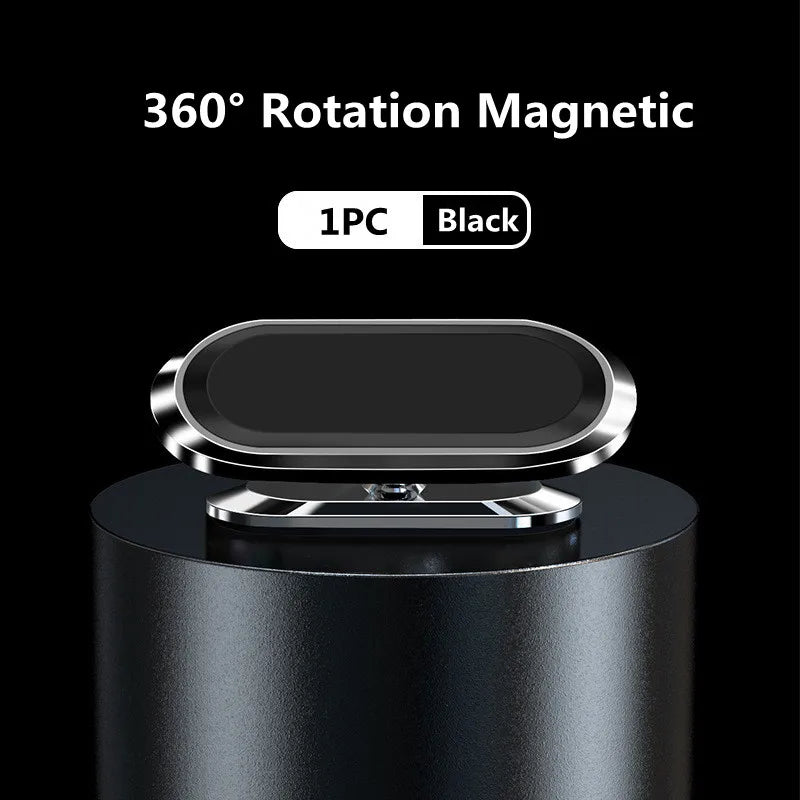360° Magnetic Car Phone Holder for iPhone, Samsung & Xiaomi Devices