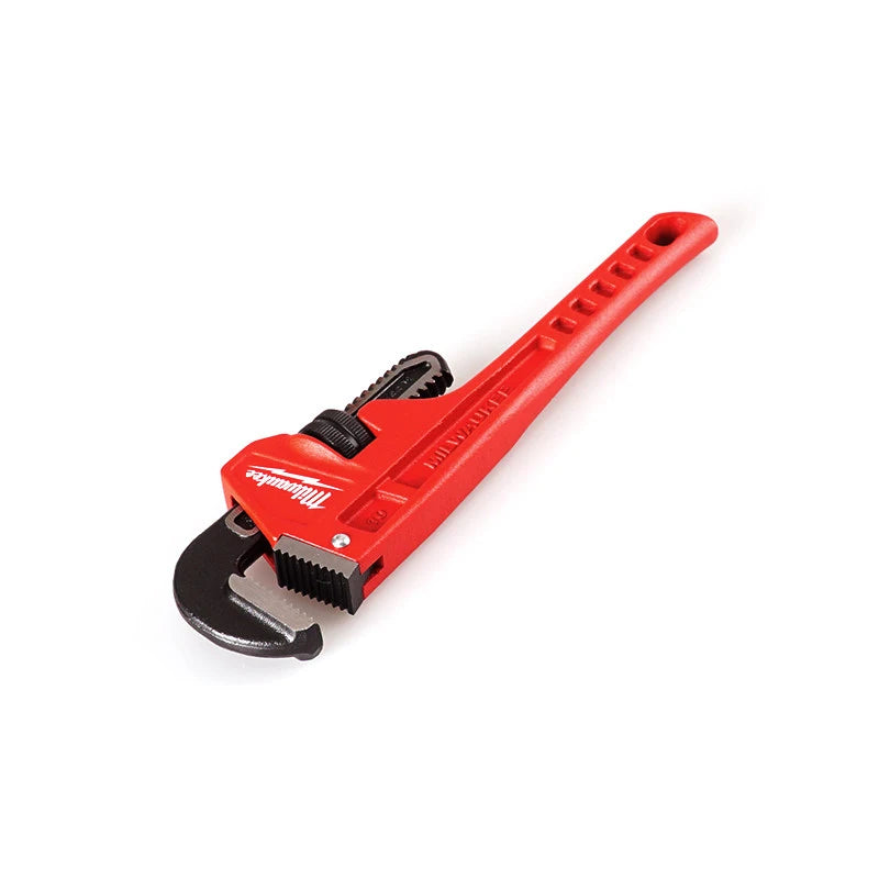 Milwaukee 6" Steel Pipe Wrench - Overbite Jaw for Pro Grip
