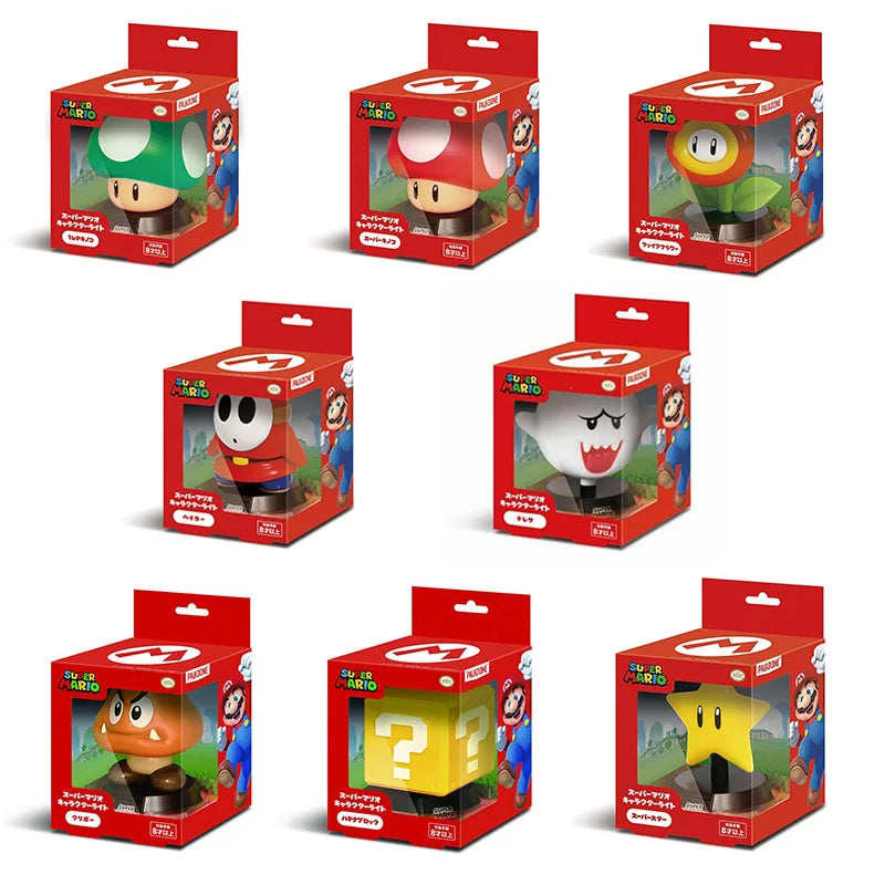 Super Mario Character Light - Collectible Night Lamps for Kids