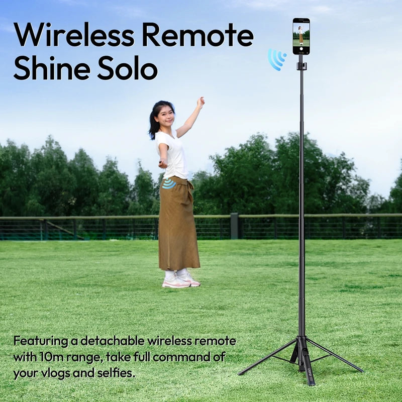 Ulanzi SK-21 Magnetic Auto-Open Tripod & Selfie Stick for Smartphones