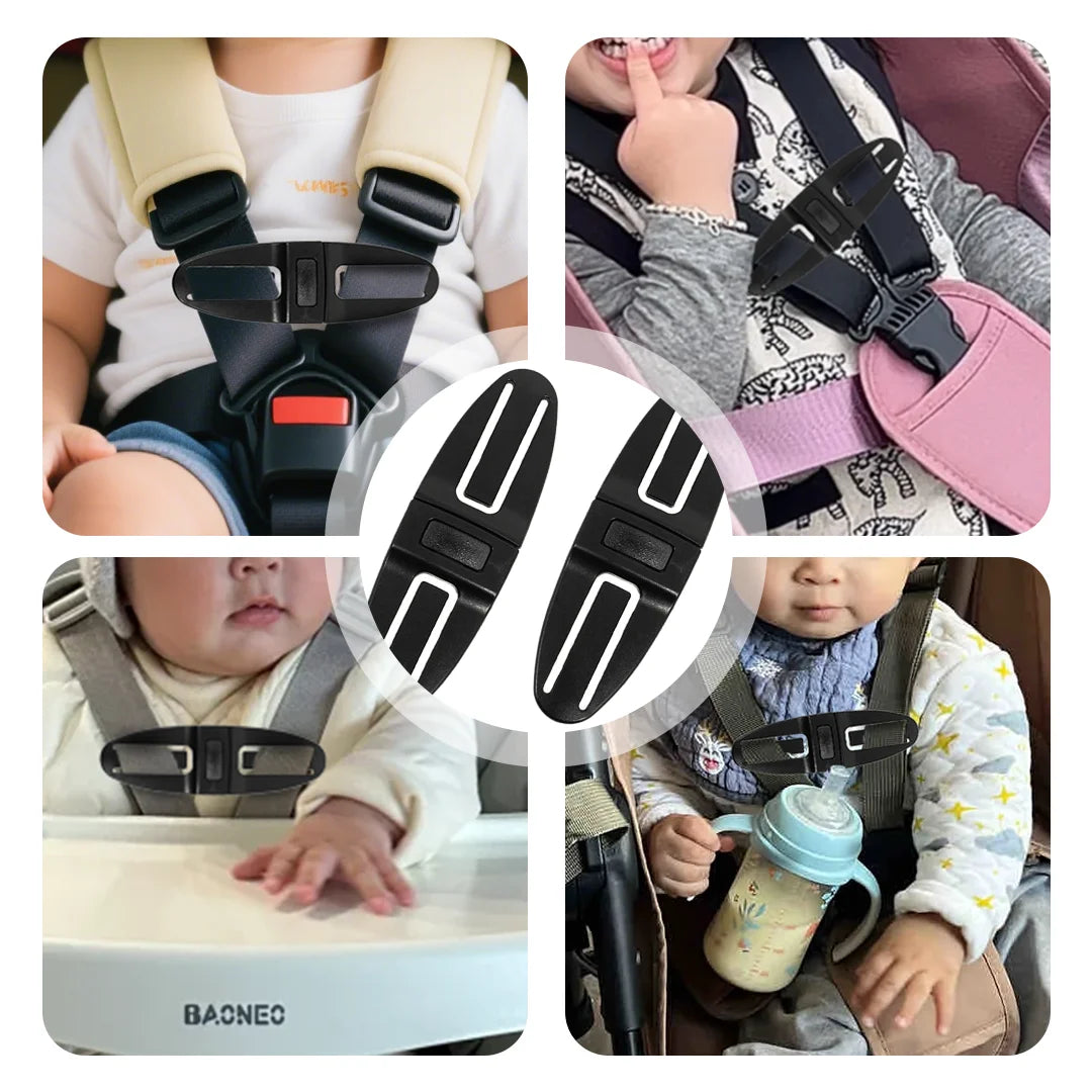 Universal Child Safety Seat Chest Harness Clip - Secure Your Child