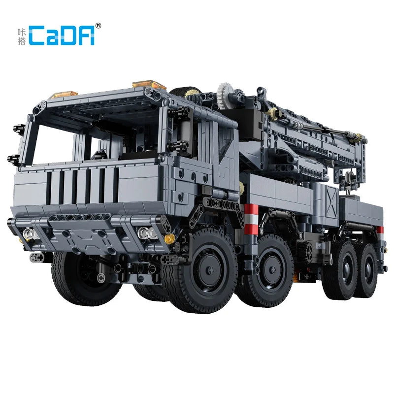 CaDA Remote Control Mobile Crane Building Blocks for Kids