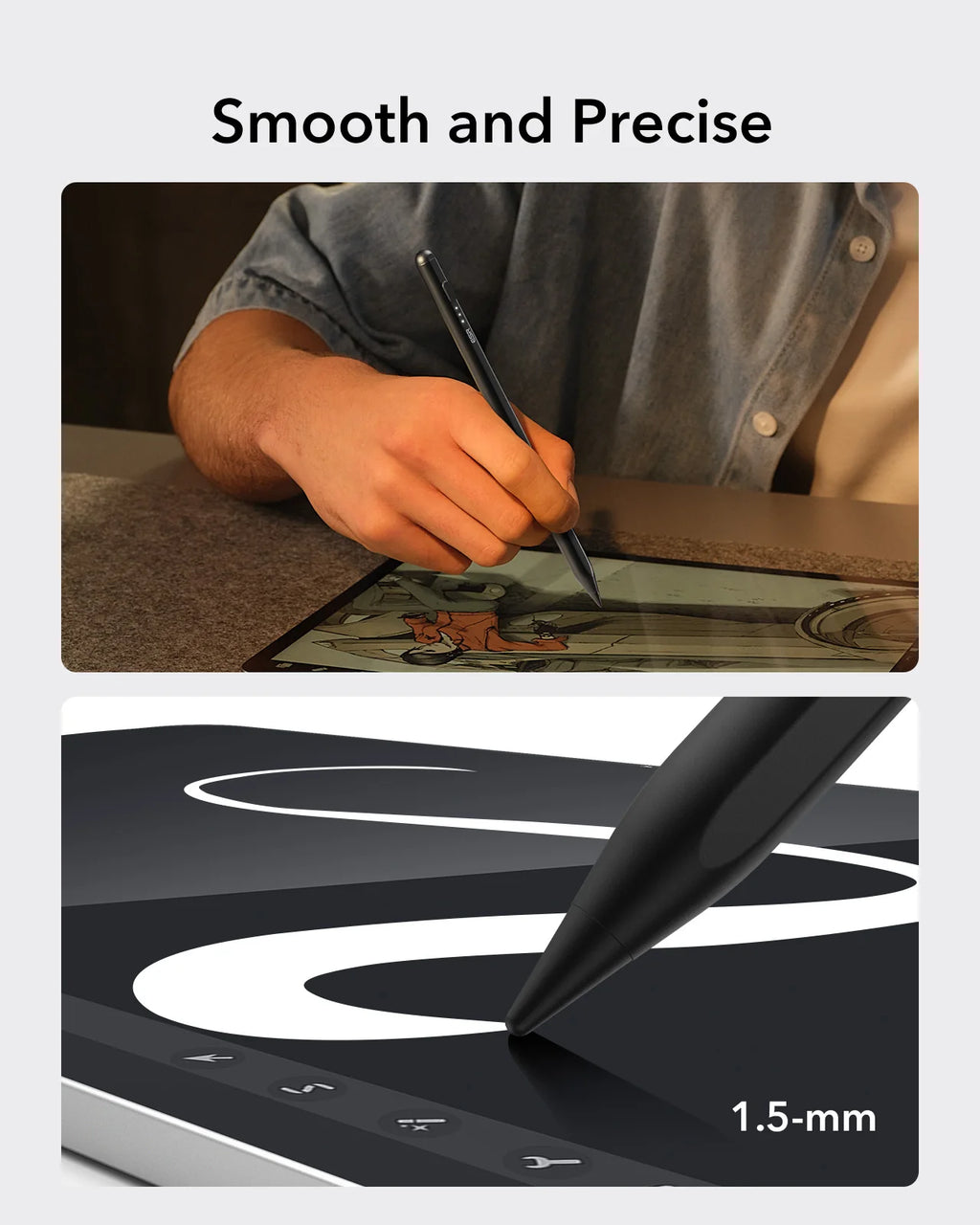 ESR iPad Stylus Pen - Tilt Sensitivity & Palm Rejection