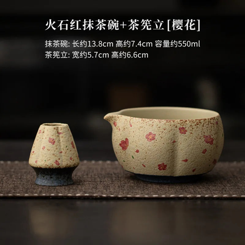 Japanese Matcha Making Set with Bamboo Whisk & Bowl - Artisanal Tea Tools