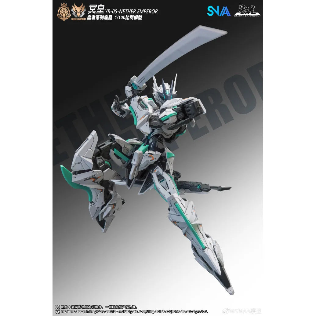 SNAA Nether Emoeror Mecha Model Kit - Ultimate Action Figure for Boys