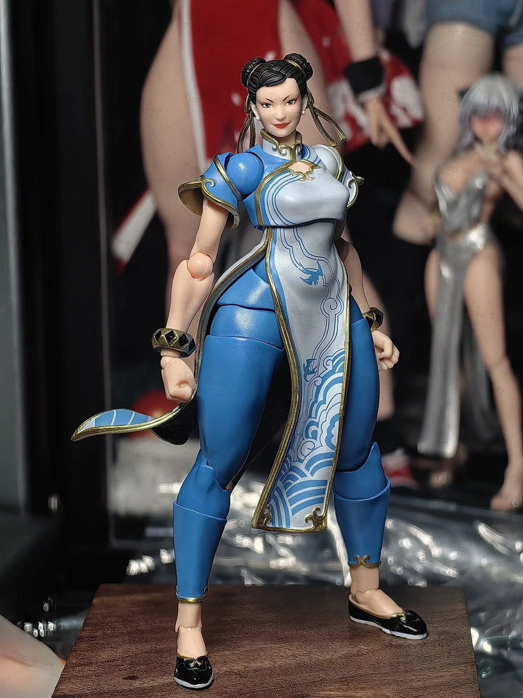 Chun Li Action Figure - KAIYODO Revoltech Street Fighter 6 Model Toy