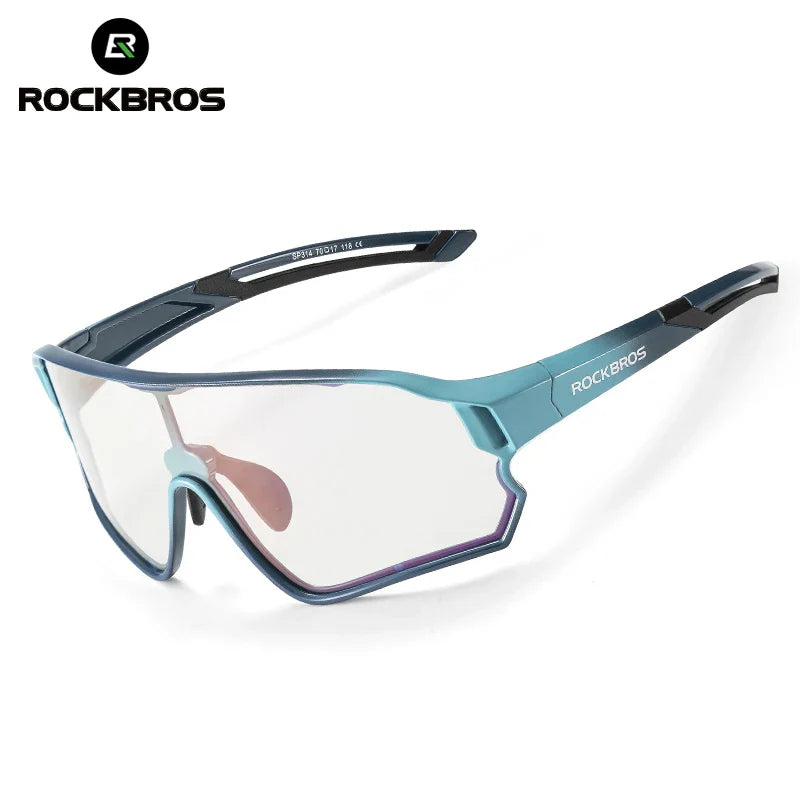 ROCKBROS Kids Photochromic Sunglasses - UV400 Protection & Comfort