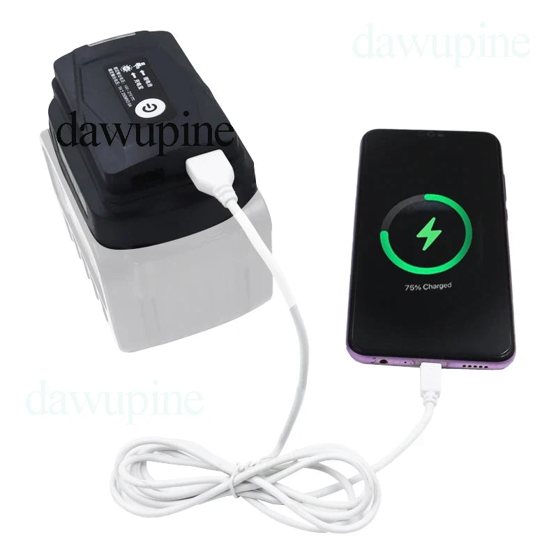 Versatile Li-ion USB Adapter for Makita 18V Batteries & Flashlight