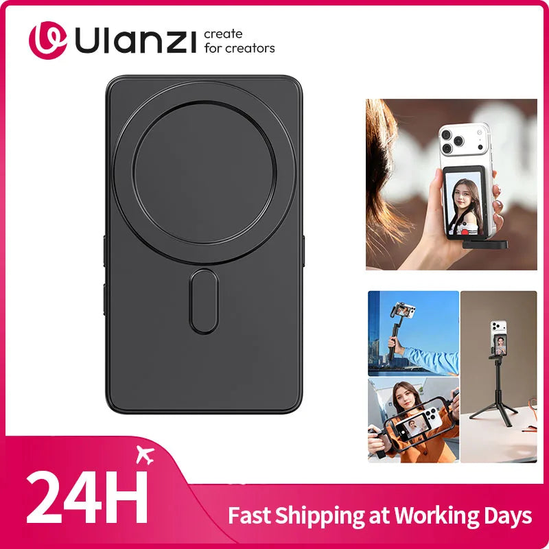Ulanzi VM1 Vlog Selfie Monitor for iPhone & Android - Bright & Portable