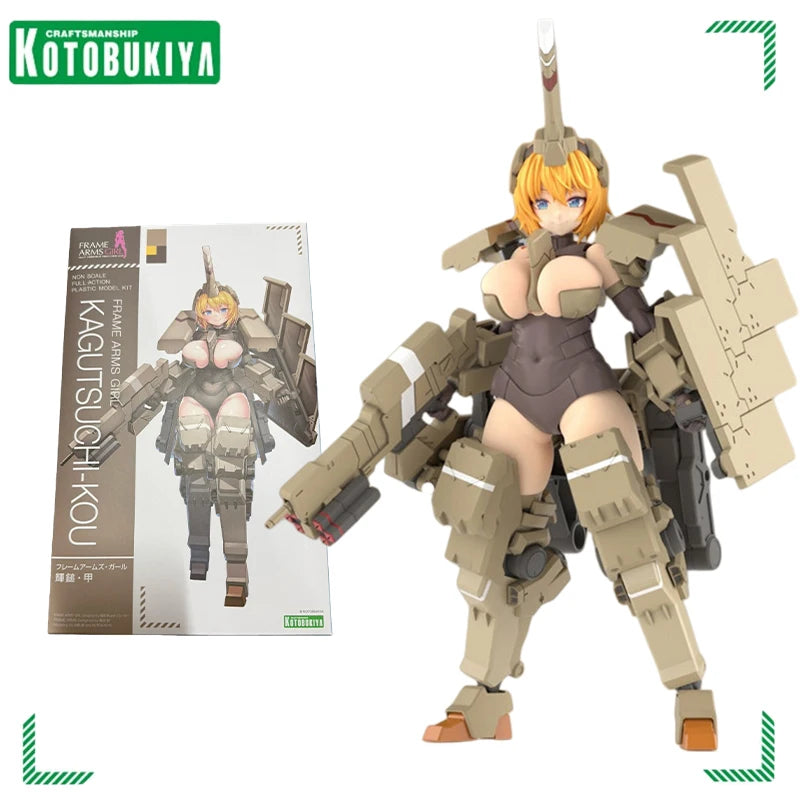 Kotobukiya Kagutsuchi Kou Action Figure - Anime Girl Doll Model Kit