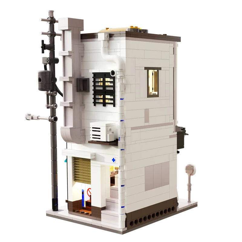 Cada City LED Café Building Blocks - Fun Architecture Set for Kids