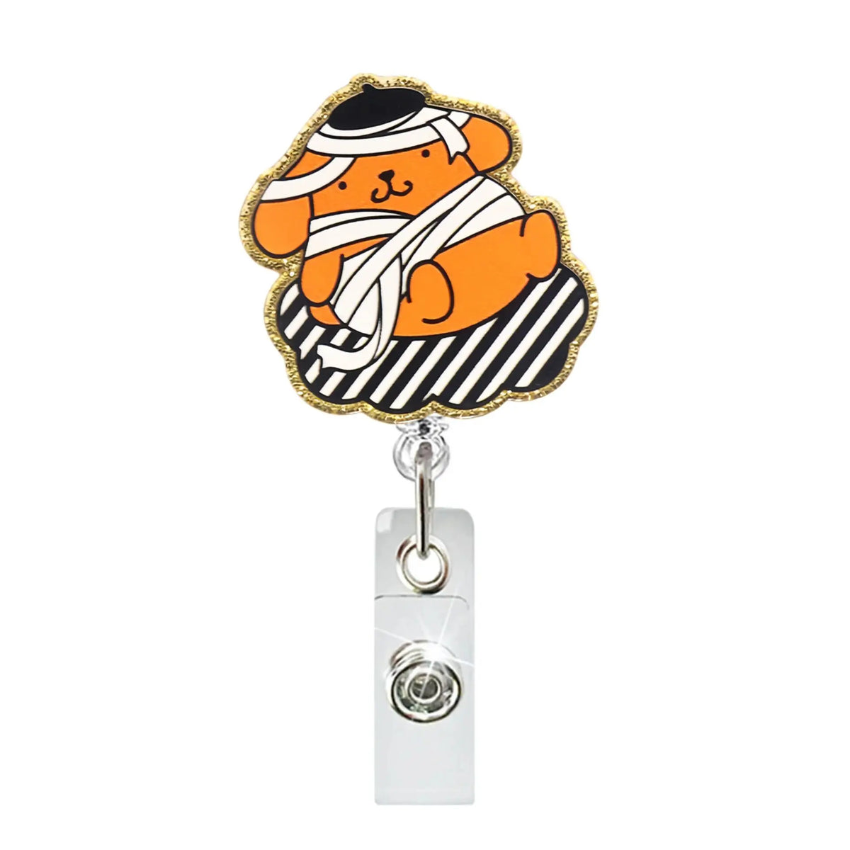 Cute Animal Retractable ID Badge Clip for Nurses | Fun Design