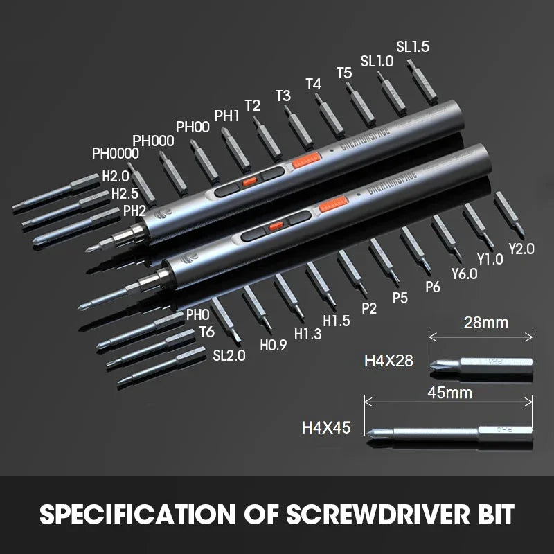 CreationSpace Precision Electric Screwdriver Set - Versatile & Efficient