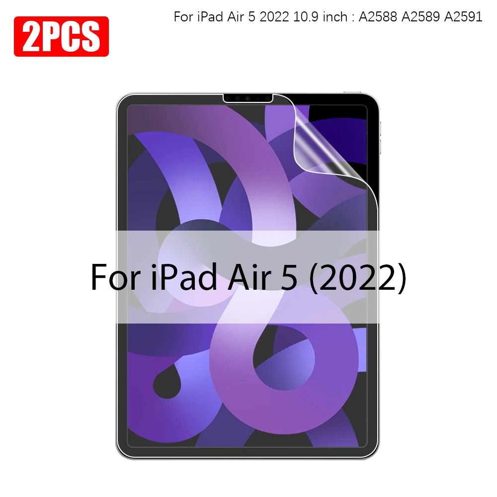 Matte Paper Screen Protectors 2-Pack for iPad Pro, Air & Mini