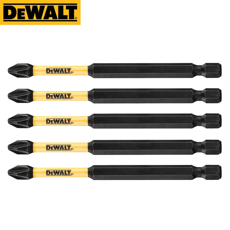 DEWALT Cross Slotted PH2 Extension Rod Set – 50-89MM, High Speed Steel