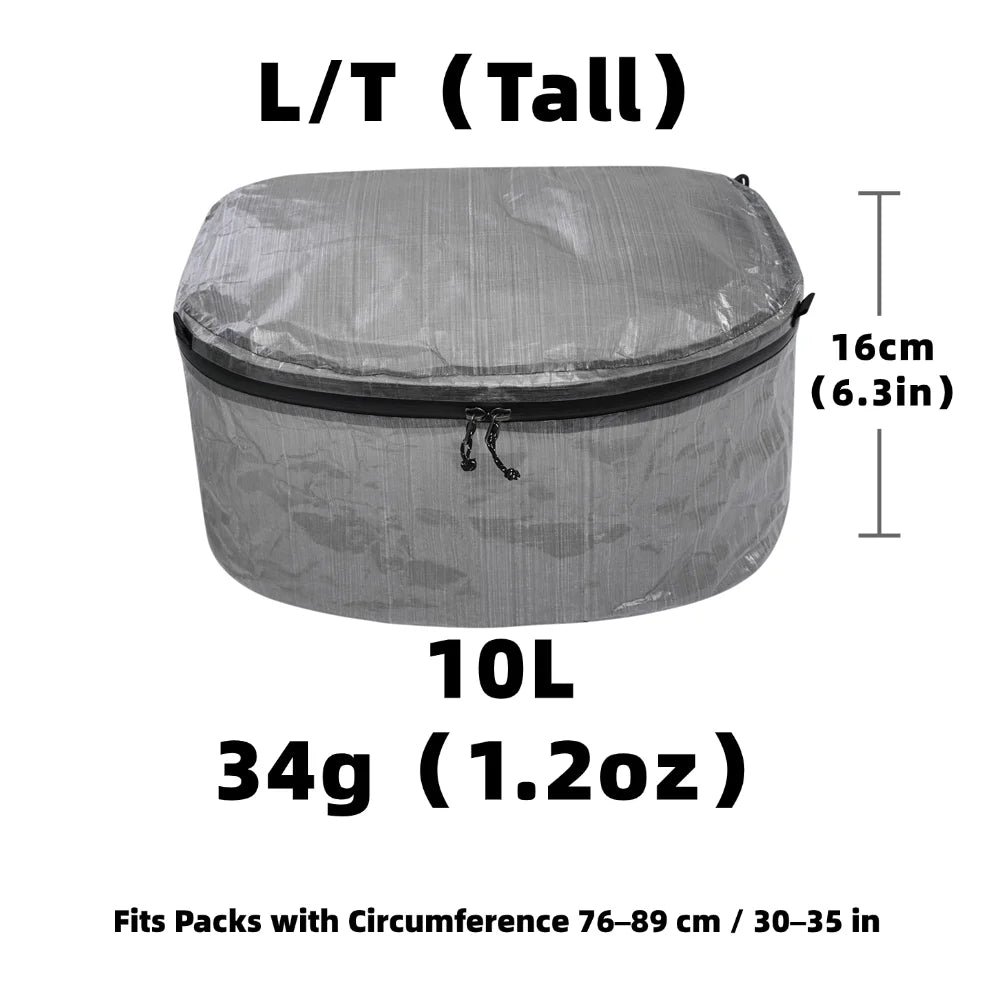 Ultralight Dyneema Packing Pods - Compact Storage for Backpacking