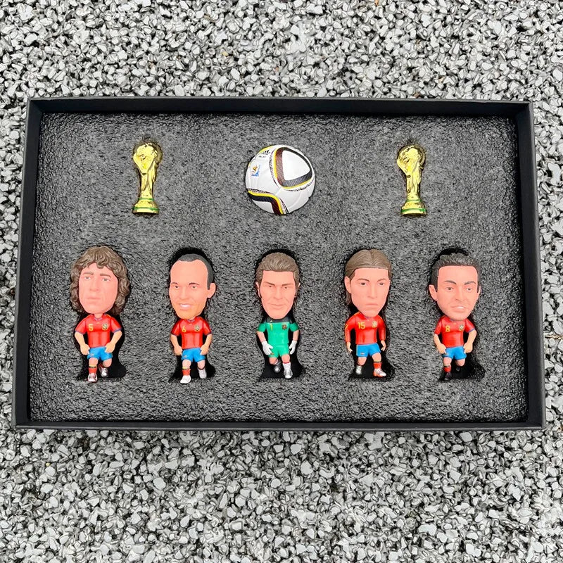 2026 World Football Model Set - Mini Commemorative Ornament for Fans
