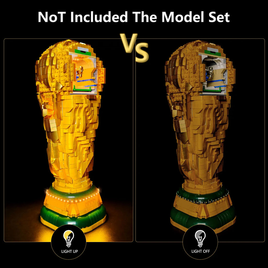 LYBTWF LED Lighting Kit for Lego 43020 FIFA World Cup Models