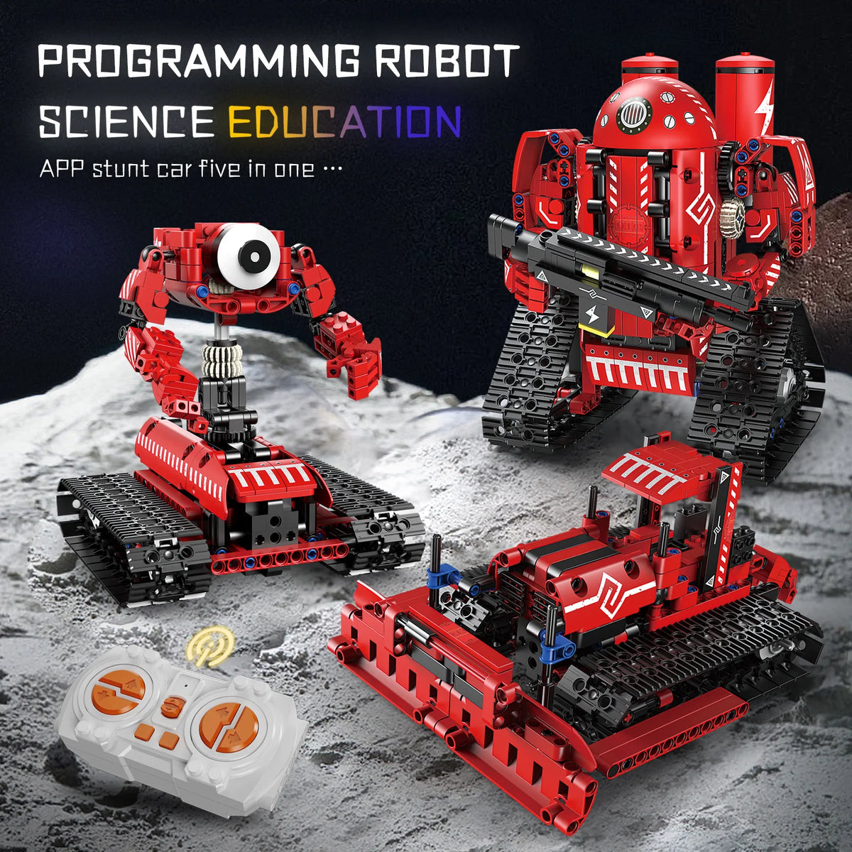 JIMITU Intelligent Robot Building Blocks - APP Remote Control Set