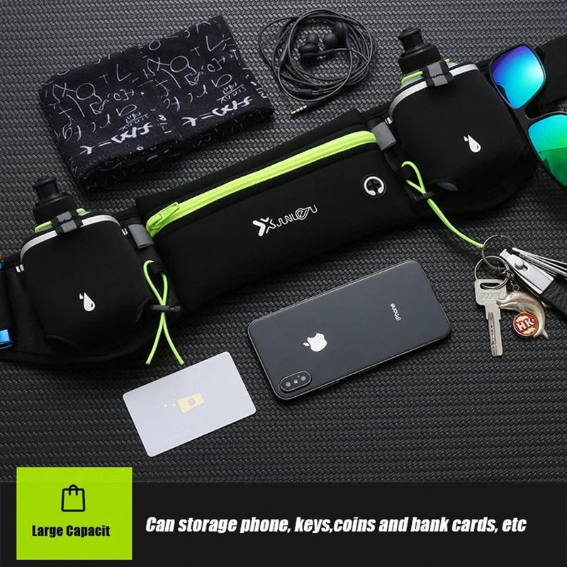 ReFire Gear Marathon Running Waist Pack for Phone & Water Bottle