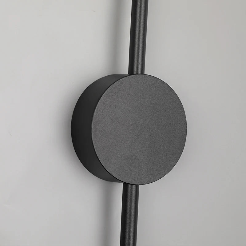 Modern Black LED Wall Lamp - Stylish Interior Lighting for Any Room