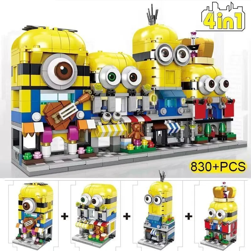 Minicity Street View Building Set - Creative Learning Toy for Kids